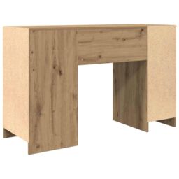 Berkfield Home Desk Artisan Oak 120x42x76 cm Engineered Wood in Brown - Size: 120 x 42 x 76 cm - thumbnail 8