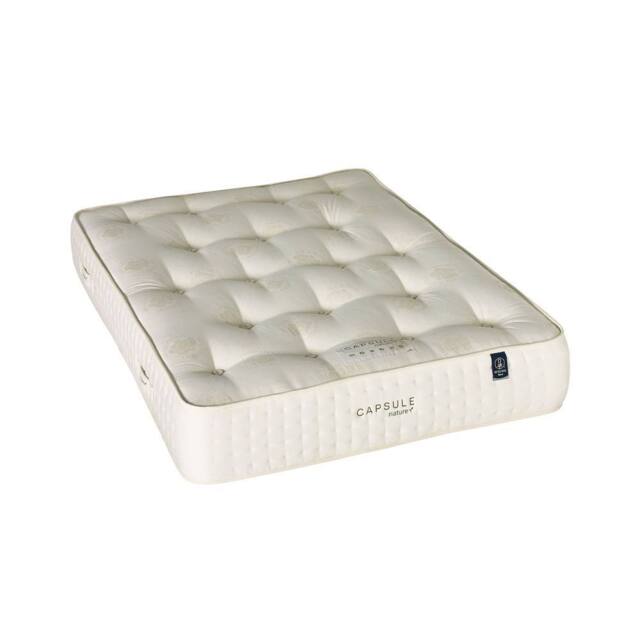 Cheshire Oakham Capsule Nature Pocket Sprung Mattress 135cm Double in Cream - image 1