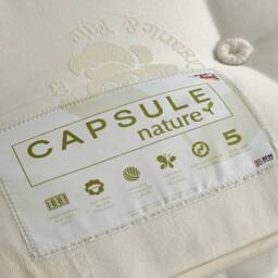 Cheshire Oakham Capsule Nature Pocket Sprung Mattress 135cm Double in Cream - thumbnail 5