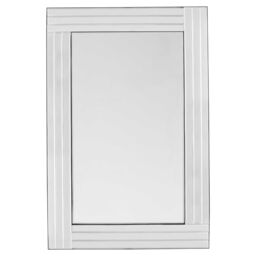 MirrorOutlet Oakley All Glass Triple Edge Bevelled Large Dress Mirror 120 x 80 CM in Silver - Size: 1 Pack - thumbnail 3