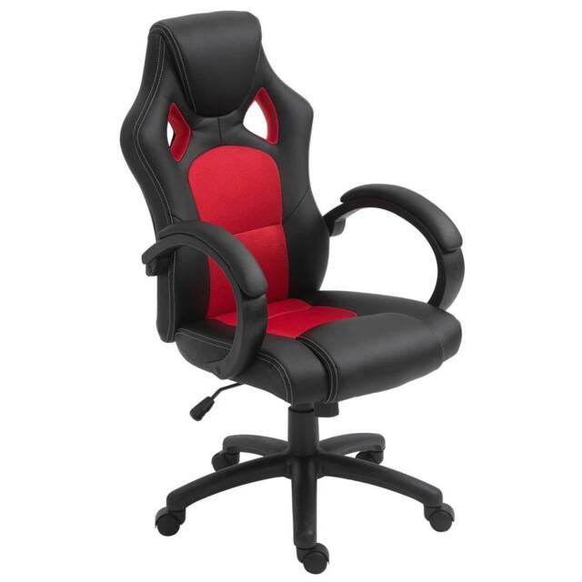 FORGEVIO Executive Racing Swivel Gaming Office Chair PU Leather - image 1
