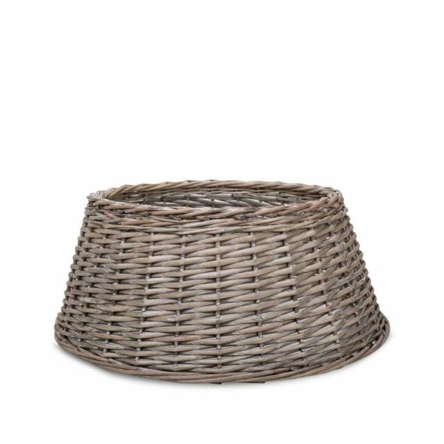 SPETLEK Decoration Wicker Basket Decor Medium in Grey - Size: 0.6m2 - image 1