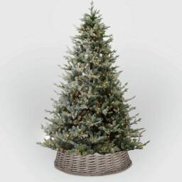 SPETLEK Decoration Wicker Basket Decor Medium in Grey - Size: 0.6m2 - thumbnail 4