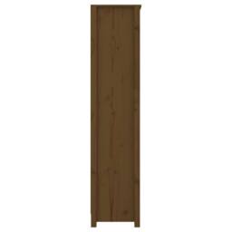 Berkfield Home Beautiful Book Cabinet Honey Brown 80x35x154 cm Solid Wood Pine - Size: 80 x 35 x 154 cm - thumbnail 6