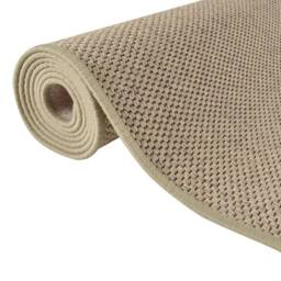 Berkfield Home Elegant Carpet Runner Sisal Look Sand 80x200 cm in Light Sand - Size: 100 cm diameter - thumbnail 5