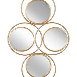 Wyld and Coco Living Gold 4-Piece Wall Mirror Set 50 x 80 cm - thumbnail 2