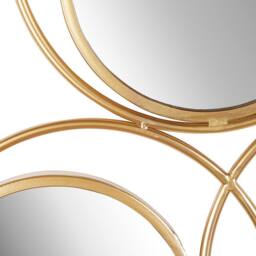 Wyld and Coco Living Gold 4-Piece Wall Mirror Set 50 x 80 cm - thumbnail 5