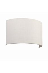 Netlighting Obi 1 Light Up & Down Wall Light Vintage White Linen Polyester Cotton E27 - thumbnail 5