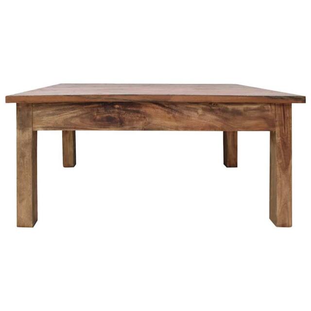 Berkfield Home Coffee Table Solid Reclaimed Wood 98x73x45 cm in Brown - Size: 98 x 73 x 45 cm - image 1