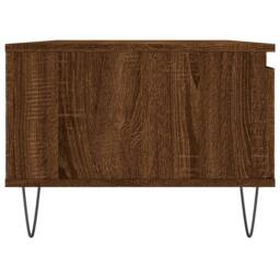 Berkfield Home Modern Coffee Table Brown Oak 90x50x36.5 cm Engineered Wood - thumbnail 7