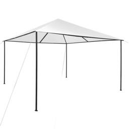 Berkfield Home Gazebo 4x4x3 m White 180 g/m ² - thumbnail 2