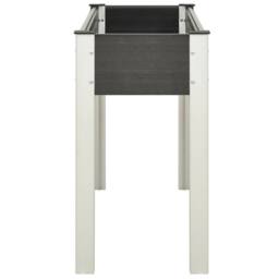 Berkfield Home Garden Raised Bed Grey 120x40x75 cm WPC - Size: 120 x 40 x 75 cm - thumbnail 3
