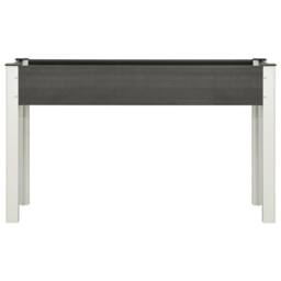 Berkfield Home Garden Raised Bed Grey 120x40x75 cm WPC - Size: 120 x 40 x 75 cm - thumbnail 2