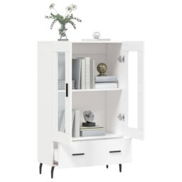 Berkfield Home Highboard White 69.5x31x115 cm Engineered Wood - thumbnail 4