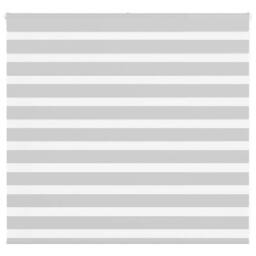 Berkfield Home Elegant Zebra Blind Light Grey 155x100 cm Fabric Width 150.9 cm P - thumbnail 2