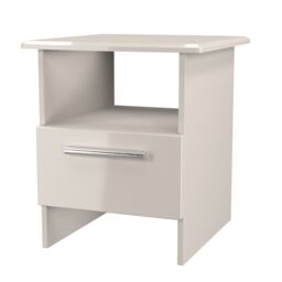 Ready Assembled 2 U Windsor Bottom Drawer Lamp Table (Ready Assembled) in Taupe - thumbnail 3