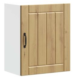 Berkfield Home Kitchen Wall Cabinet Lucca Artisan Oak Engineered Wood in Brown - thumbnail 2