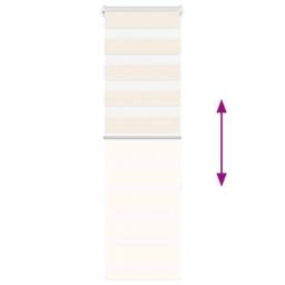 Berkfield Home Elegant Zebra Blind Marble Beige 45x150 cm Fabric Width 40.9 cm P - thumbnail 5