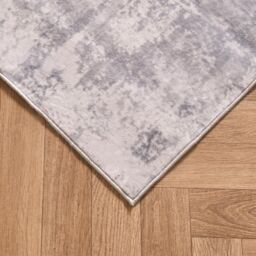 OHS Abstract Rug Washable Carpet Living Room Bedroom Non Slip Runner Mat in Charcoal - Size: 66 cm x 200 cm - thumbnail 6