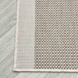runrug Carpet Runner Rug - Indoor/Outdoor, Reversible, 2mm - 'Vichy' in Beige - Size: 70 cm x 270 cm - thumbnail 2