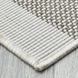 runrug Carpet Runner Rug - Indoor/Outdoor, Reversible, 2mm - 'Vichy' in Beige - Size: 70 cm x 270 cm - thumbnail 5