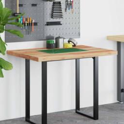 Berkfield Home Versatile Desk Top Oil Finished 120x70x4 cm Solid Wood Acacia in Brown - Size: 120 x 70 x 4 cm - thumbnail 1