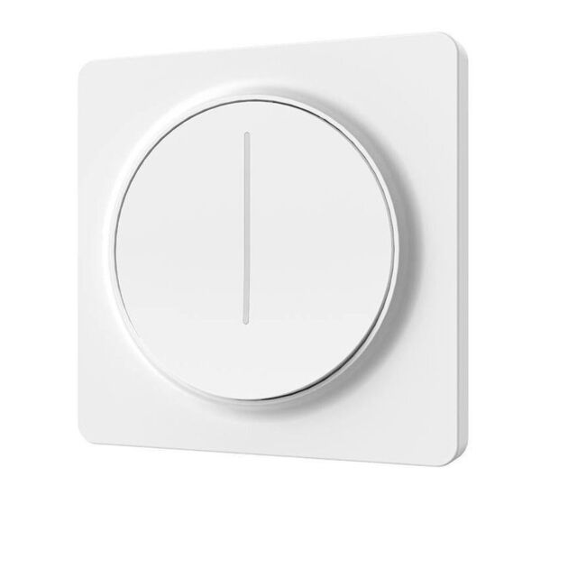 ENER-J Smart Wi-Fi 1 Gang Dimmable Touch Switch Stepless Dimming in White - image 1
