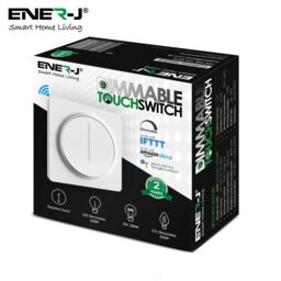 ENER-J Smart Wi-Fi 1 Gang Dimmable Touch Switch Stepless Dimming in White - thumbnail 5