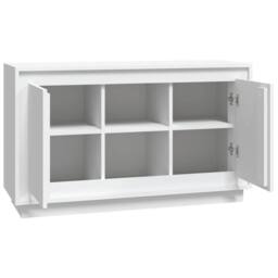 Berkfield Home Sideboard White 102x35x60 cm Engineered Wood - Size: 102 x 35 x 60 cm - thumbnail 6
