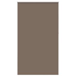 Berkfield Home Roller Blind Blackout Coffee 130x230 cm Fabric Width 126.6 cm Polyester in Brown - thumbnail 2
