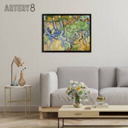 "Artery8 Van Gogh Tree Roots Framed Canvas Wall Art Print - Size: W18"" x H24""" - thumbnail 3