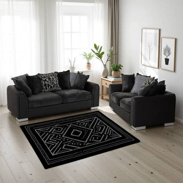 Seconique Millie 3+2 Suite - DARK GREY - image 1