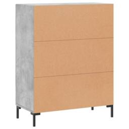 Berkfield Home Sideboard Concrete Grey 69.5x34x90 cm Engineered Wood - thumbnail 8
