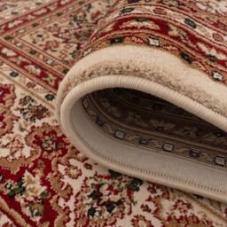 Kukoon Red & Gold Traditional Fireside Rug - Size: 80 cm x 150 cm - thumbnail 4