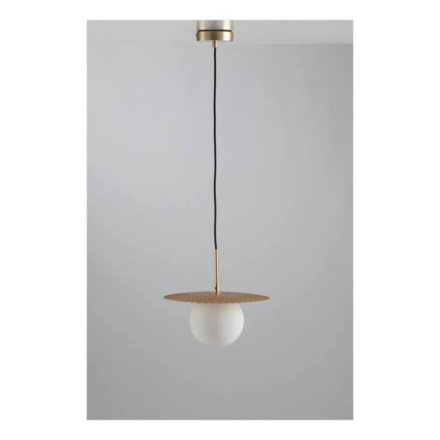 Netlighting Chaplin Globe Ceiling Pendant Satin Gold G9