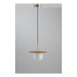 Netlighting Chaplin Globe Ceiling Pendant Satin Gold G9