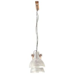 Berkfield Home Industrial Hanging Lamp 25 W Silver 109 cm E27 - thumbnail 4