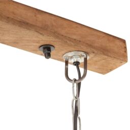 Berkfield Home Industrial Hanging Lamp 25 W Silver 109 cm E27 - thumbnail 6