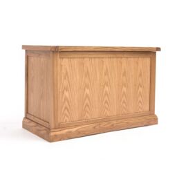 Cabinet Bits Salerno Light wood Blanket Box Ottoman in Light Brown - thumbnail 2