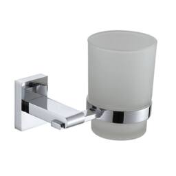 Showerdrape Unity Chrome Stainless Steel Wall Mounted 7 Piece Bathroom Accessory Set in Silver - thumbnail 5