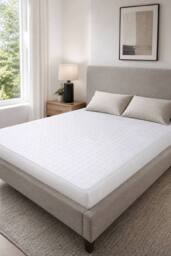 ExtraStar King Size Waterproof Mattress Protector in White