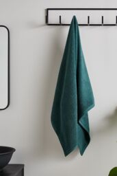 Catherine Lansfield 'Quick Dry Cotton' Towel Collection in Emerald