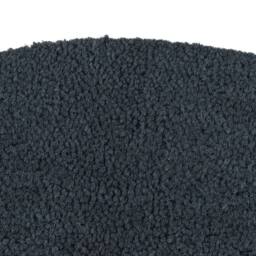 Berkfield Home Door Mat Dark Grey Half Round 40x60 cm Tufted Coir - thumbnail 3