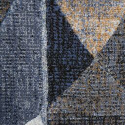 The Rug Shop UK Modern Abstract Blue Easy to clean Machine Made Area Rug - Size: 160 cm x 230 cm - thumbnail 3