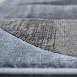 The Rug Shop UK Modern Abstract Blue Easy to clean Machine Made Area Rug - Size: 160 cm x 230 cm - thumbnail 5