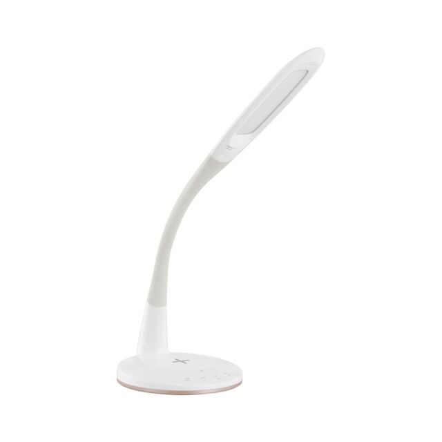 Loops Table Desk Lamp Colour White Touch On/Off Dimming Bulb LED 3.7W Included - image 1