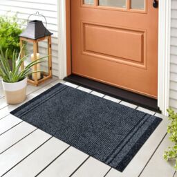 RugsX Anti-Slip Malaga Runner in Grey - Size: 100 cm x 450 cm - thumbnail 3