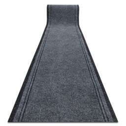 RugsX Anti-Slip Malaga Runner in Grey - Size: 100 cm x 450 cm - thumbnail 1