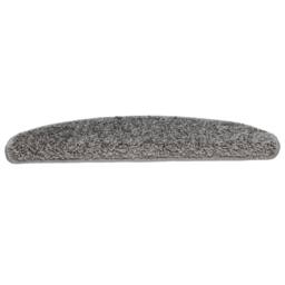 Berkfield Home Decorative Carpet Stair Treads 15 pcs Grey 65x21x4 cm - Size: Medium - thumbnail 4