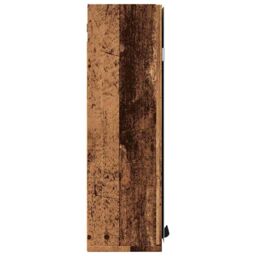Berkfield Home Bathroom Mirror Cabinet Old Wood 64x20x66.5 cm Engineered Wood in Brown - thumbnail 5